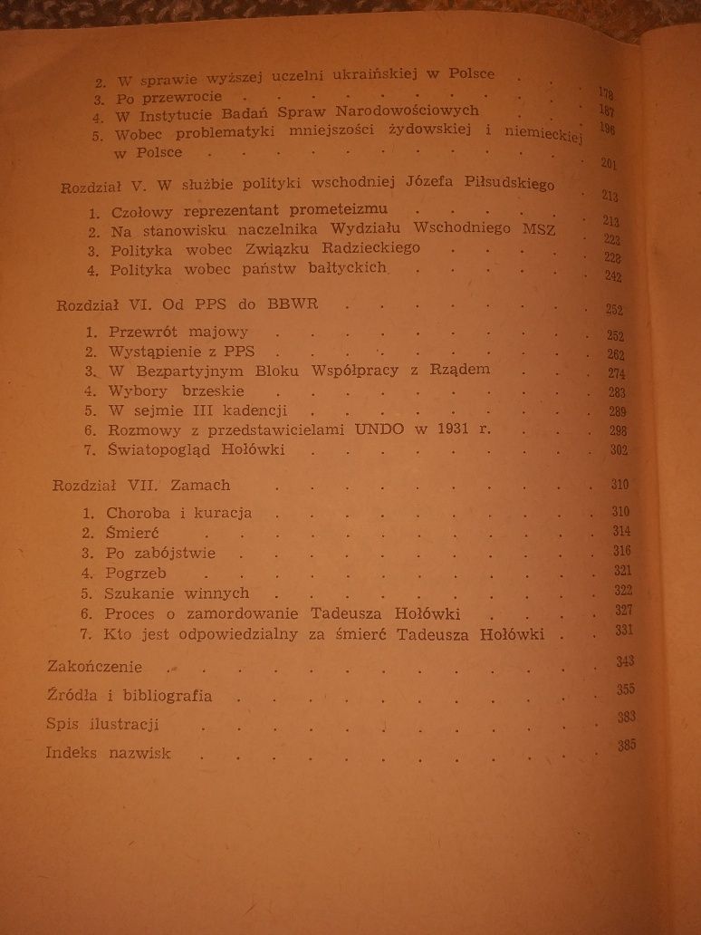 Iwo Werschler Tadeusz Hołówko życie i działalność PWN 1984