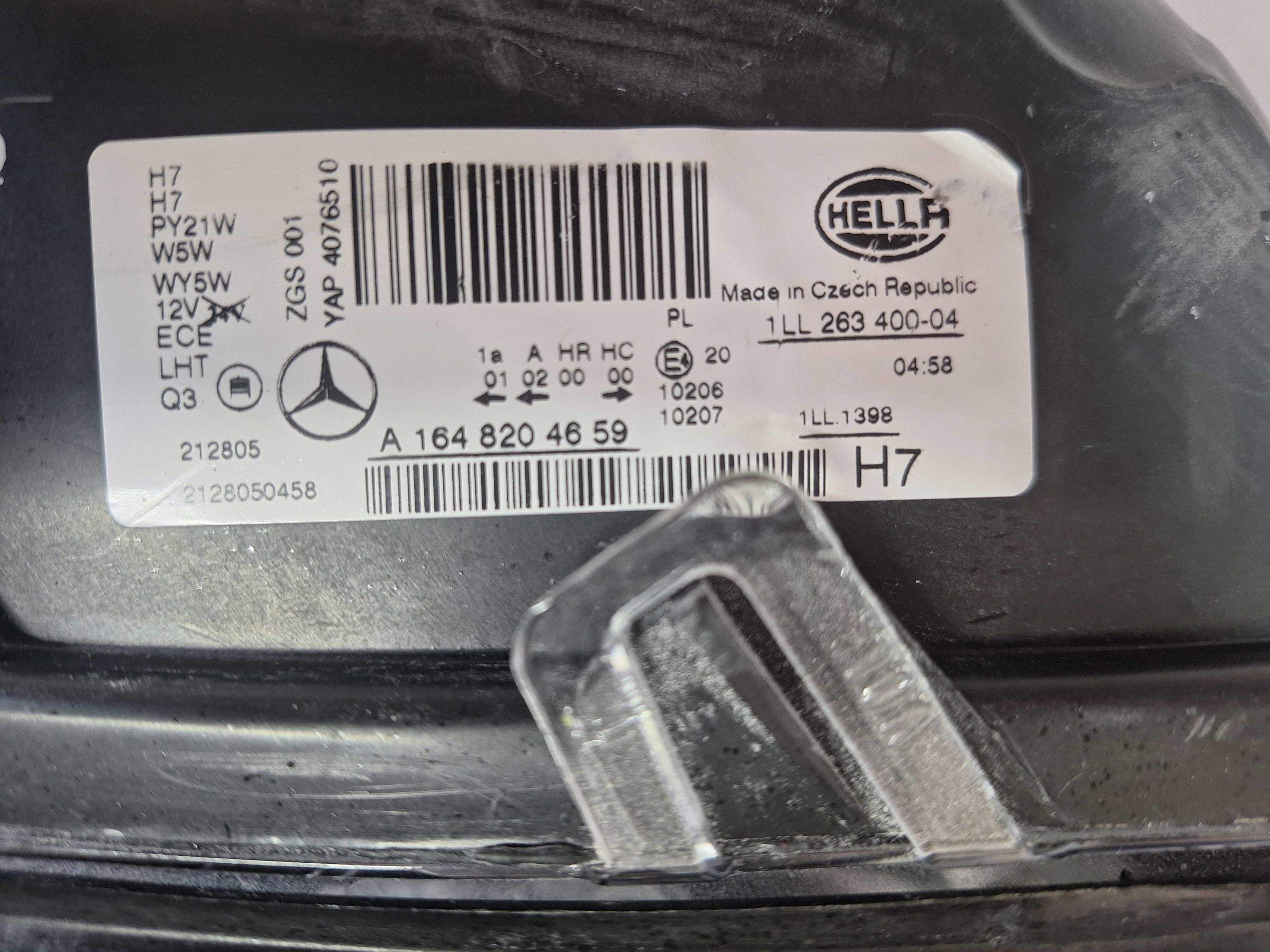 Mercedes X164 GL фари Європа до рестайл A1648204759 A1648204659