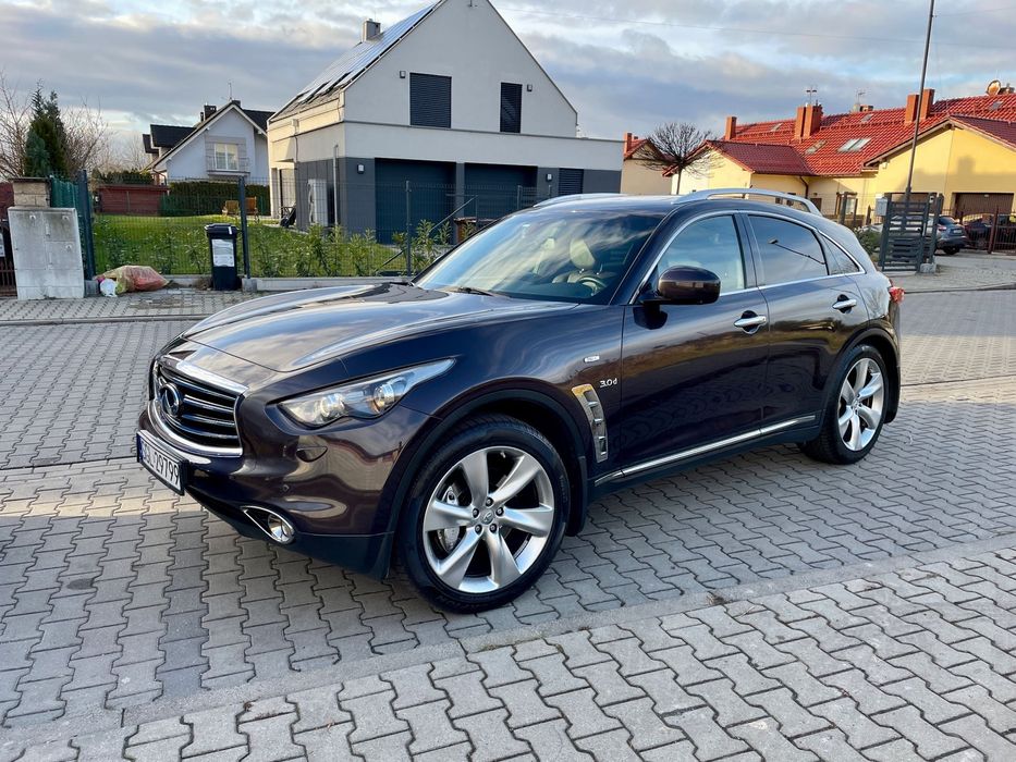 Infiniti QX70 Polski Salon, 4x4, kamera 360, Zadbany, Bezwypadkowy