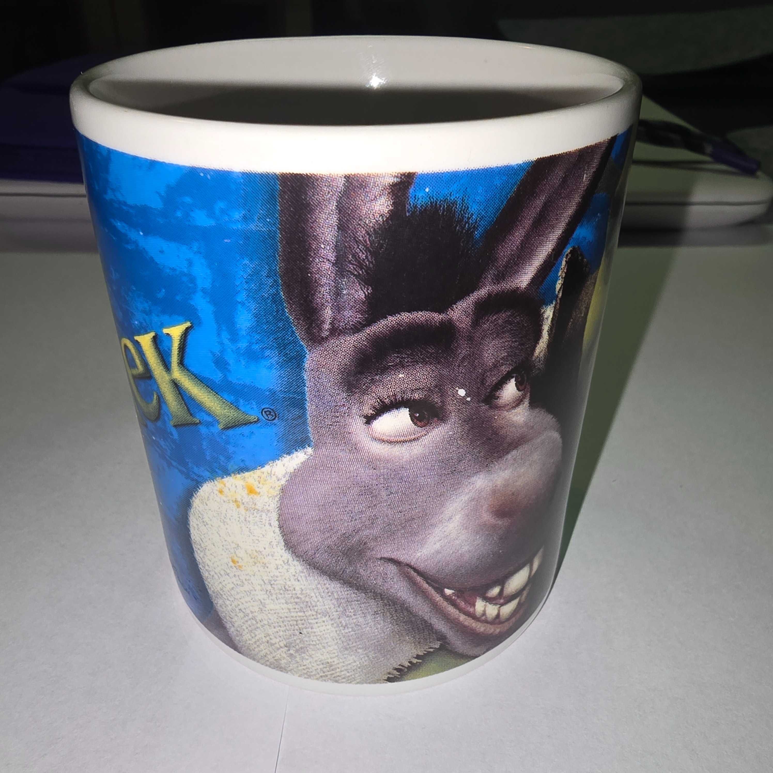 Kubek Shrek Osioł. Cartoon Planet 2004