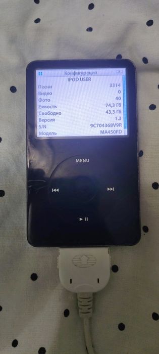 Ipod Classic A1135 80GB 2006 года
