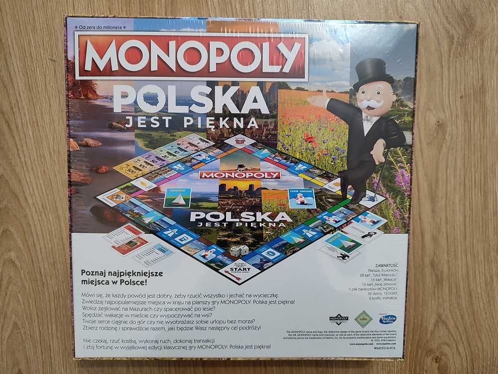 Gra Monopoly POLSKA JEST PIĘKNA nowa