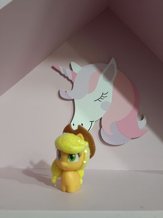 My Little Pony Applejack glitter G4 Hasbro figurka MLP cmc