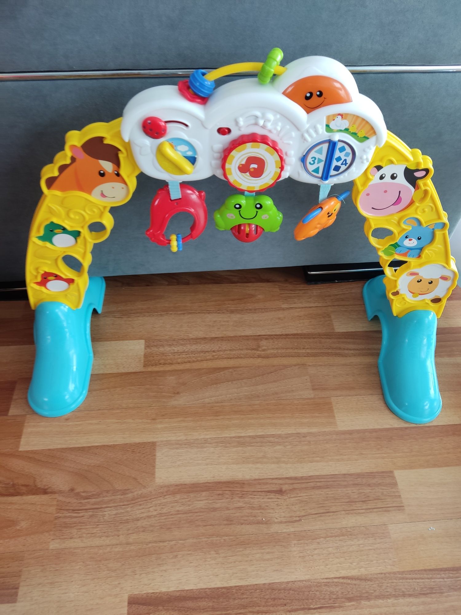 Mini siłownia dla maluszka niemowlaka winfun smily play