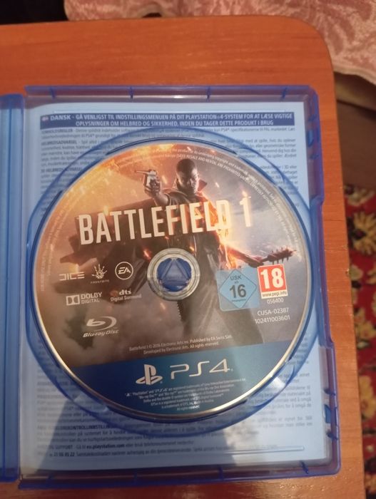 Продам ігру BATTLEFIELD 1 на PS4 pro