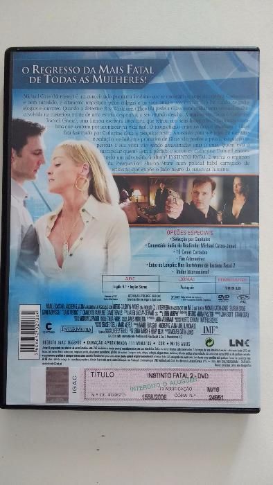 Instinto Fatal 2 – Sharon Stone - DVD