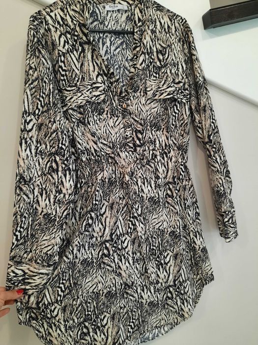 Wysokogatunkowa sukienka  szmizjerka Unika Paris butik CantyTM
