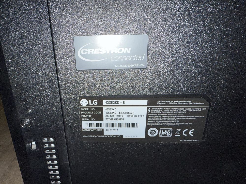 Monitor LG 43SE3KD-B