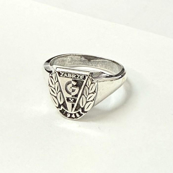 Sygnet srebrny Górnik Zabrze