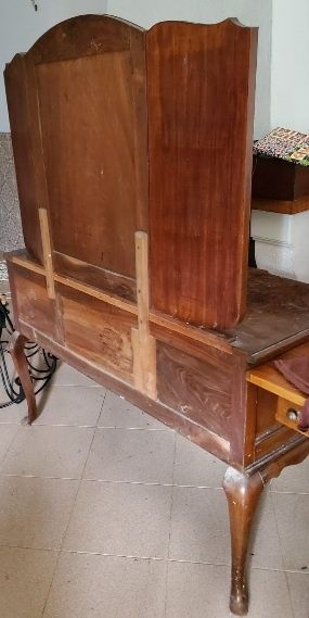 Movel antigo toucador e espelho