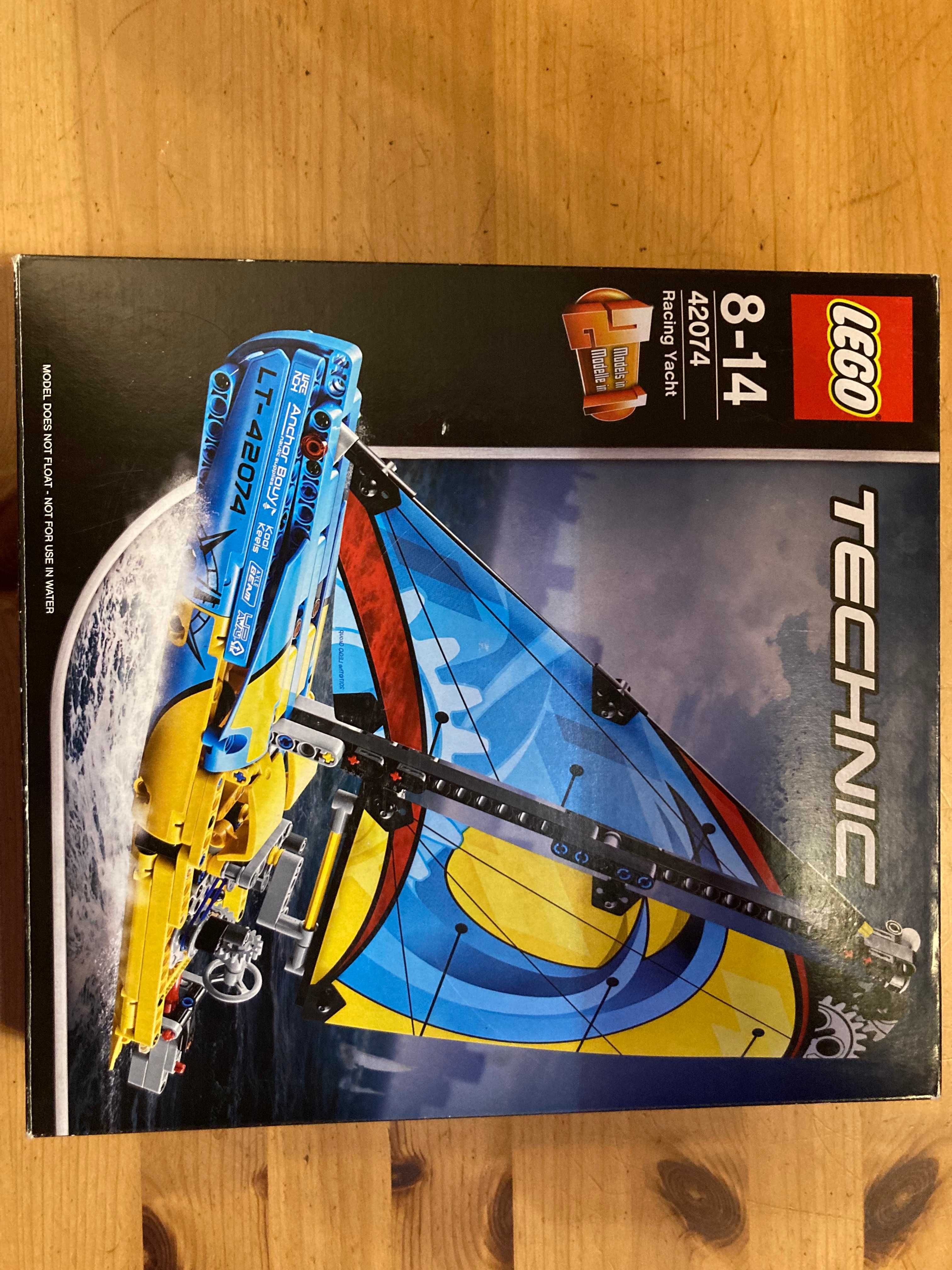 Lego łódka wyścigowa 42074