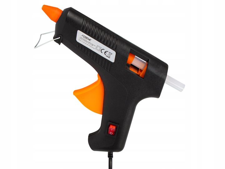 Pistolet Do Kleju Na Gorąco Klejarka 100w + Wkłady Laski 11x250 Gratis