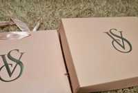Torebka i pudełko victoria's Secret rozmiar L i M + papier