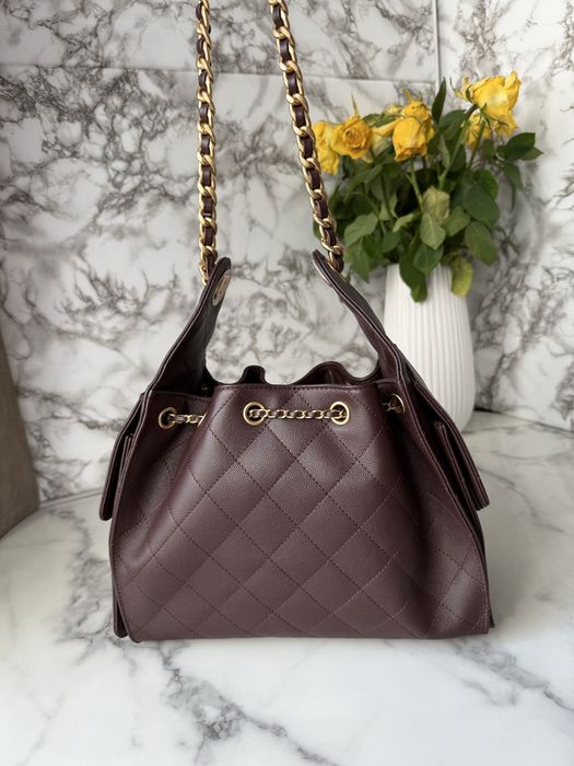 Torebka Chanel S25 Chocolate Brown