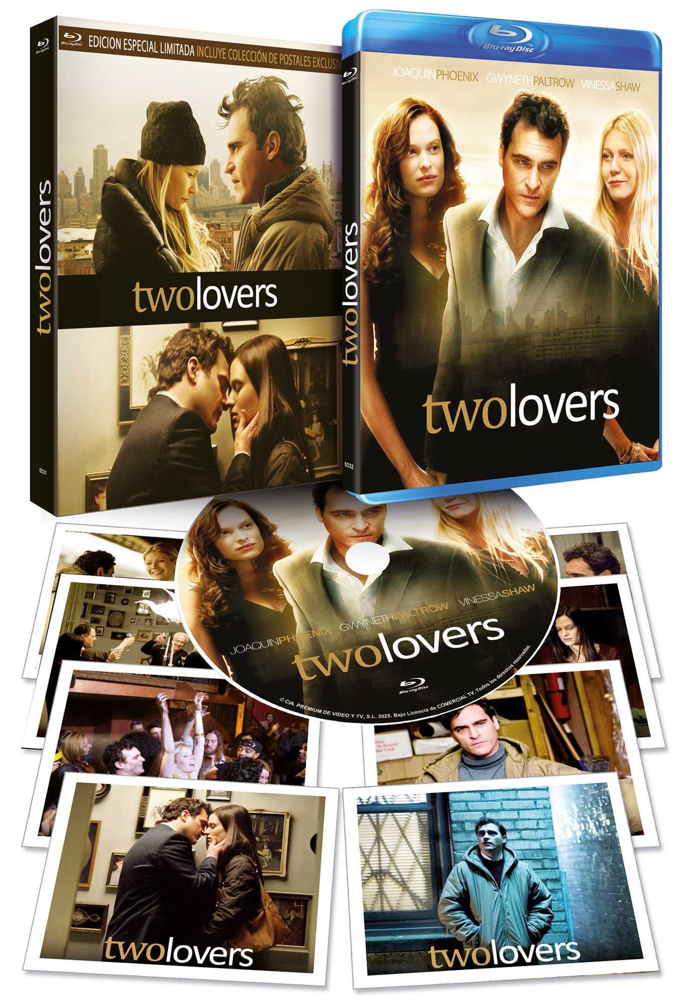 Two Lovers (Con funda y 8 postales)/Duplo Amor (Blu-Ray)-Importado