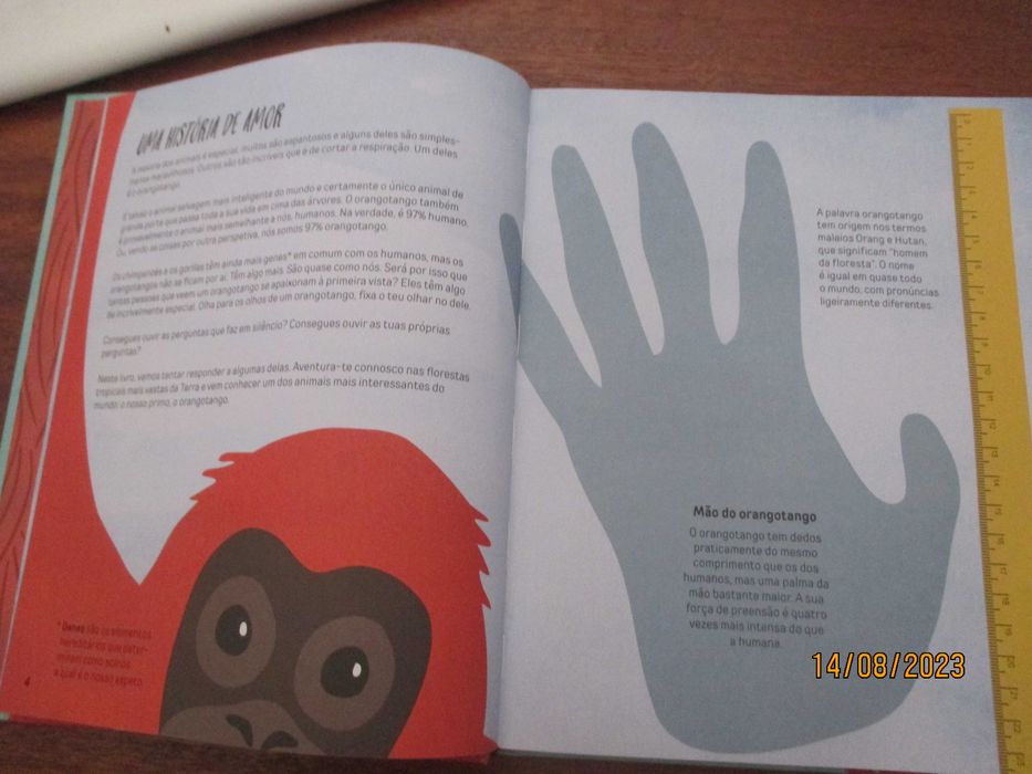 Livro- Porque adoramos orangotangos