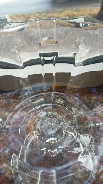 Duża patera owocarka styl art deco sygnowana nowa Irena Inowrocław
