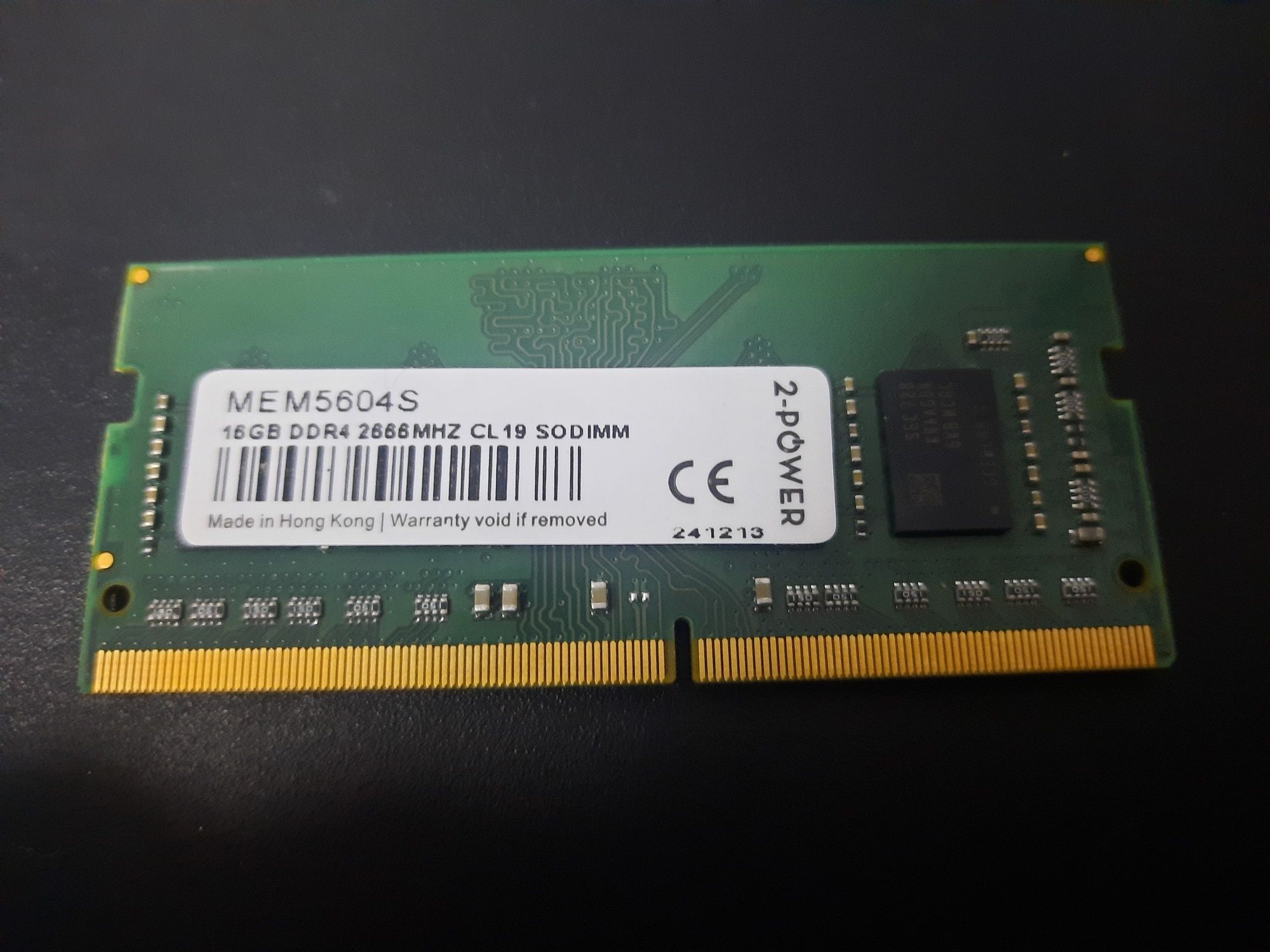 Modulo memória DDR4 16Gb para portatil