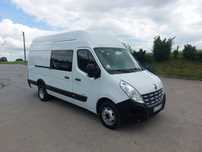 Renault Master Maxi 6-Osobowy Brygadówka Faktura Vat-23%  Zabudowa Serwisowa
