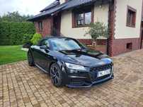 Audi TT Coupé Audi TT 8S 2022r 2.0 Benzyna Cabrio Czarna S-Line Zarejestrowana
