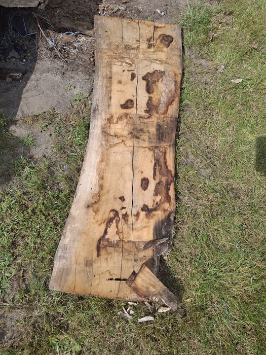 Monolit, foszt, blat dębowy, lite drewno