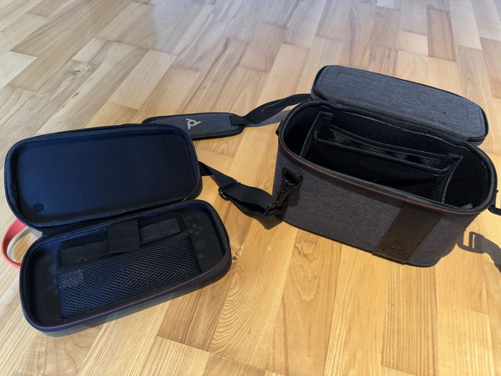 Nintendo switch z 2 grami i torba