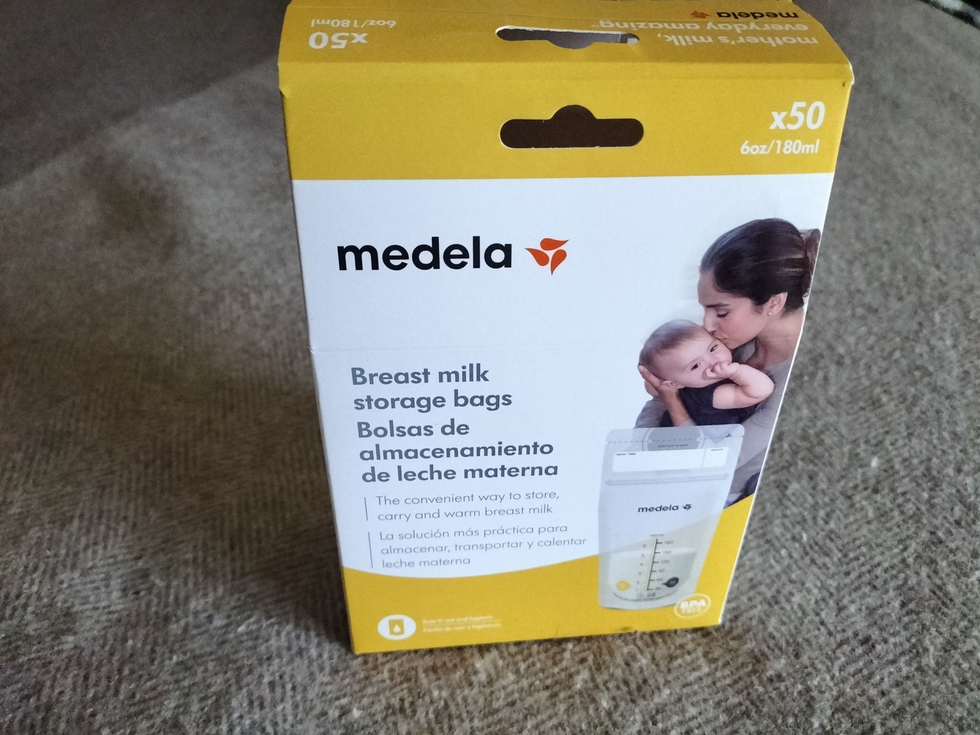 Sacos de armazenamento de leite materno Medela