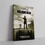 Walking Dead, TWD, Рік Граймс,Ходячі мерці, постер, картина на полотні