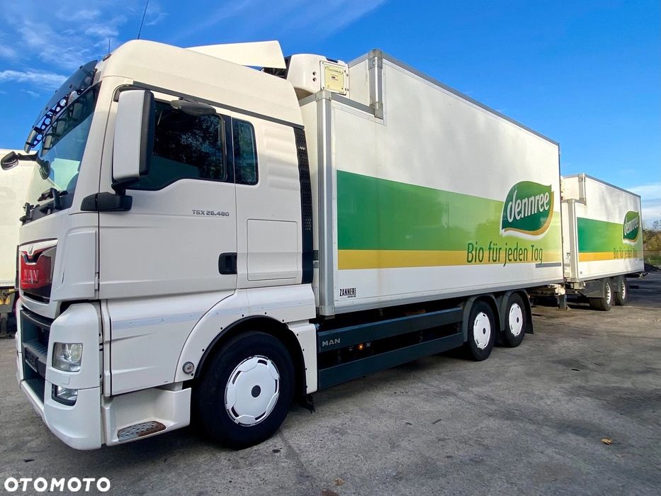 MAN TGX 26.480L Chlodnia 3osi  Od perszego wlasciceli