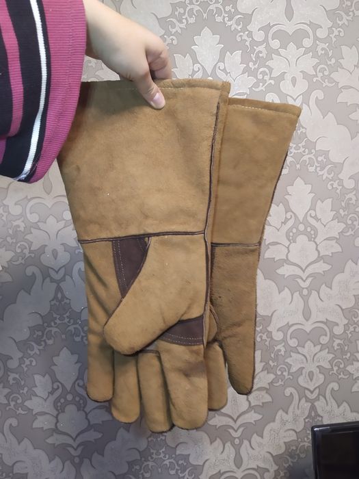 Рукавиці краги спилкові утеплені Polar Guard для зварювальника