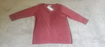 Sweter damski czerwony