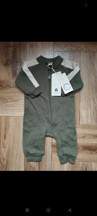 Kombinezon pajacyk Cubus 100 % Merino wool 50 56