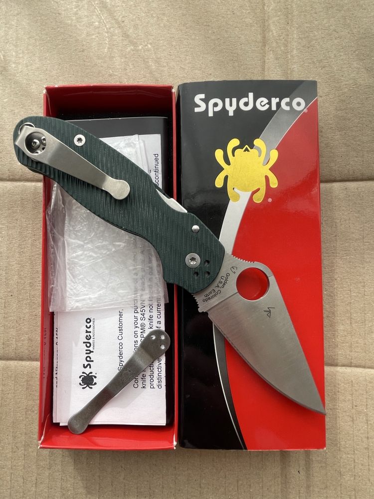 Spyderco Para 3 S45VN Sprint run