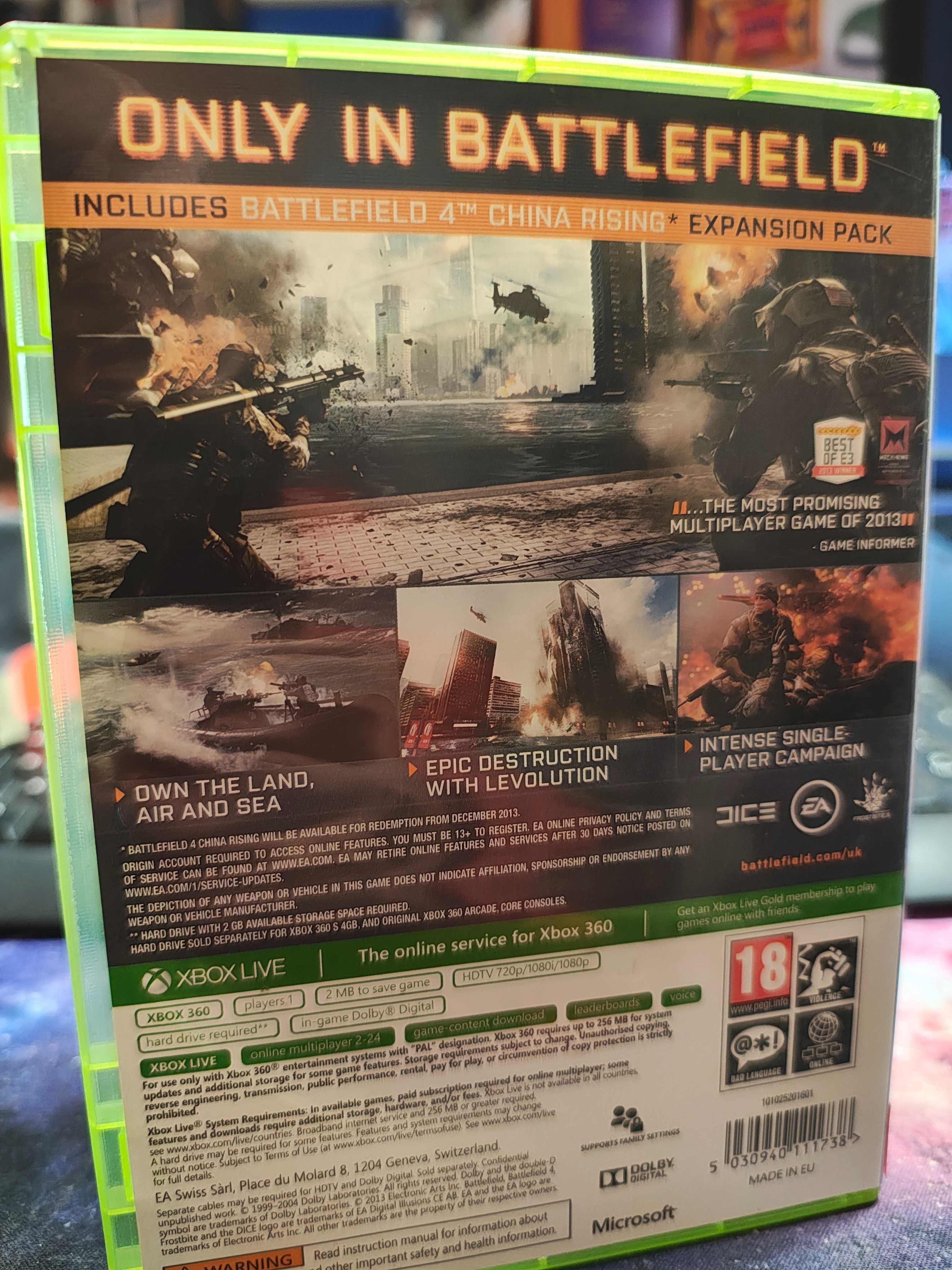 Battlefield 4 Microsoft Xbox 360 SklepRetroWWA
