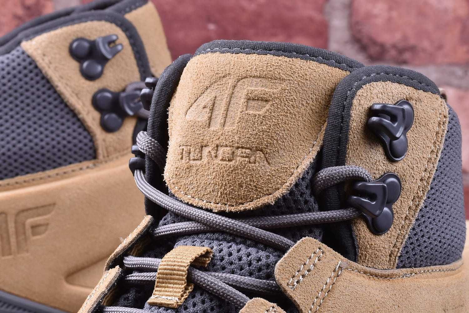 Buty Męskie Zimowe 4F Tundra skórzane -83 - 45 [WYSYŁKA 24H]