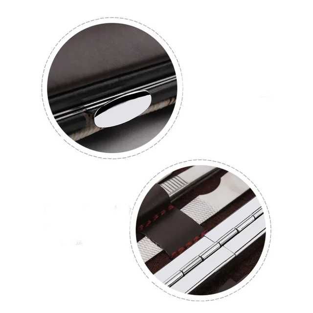 Kit 7 Peças Lote Manicure Set Profissional Aço Inoxidável Corta Unhas