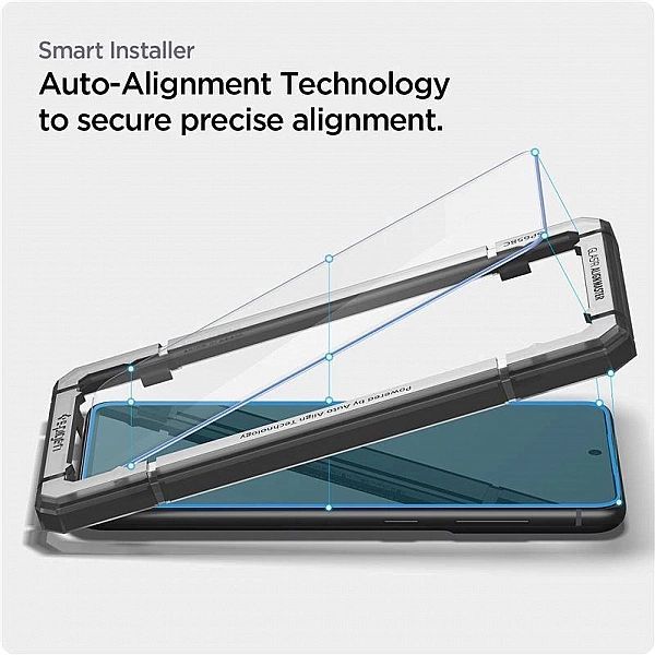 Szkło hartowane Spigen Alm Glas.tR na Samsung Galaxy S21 Fe - 2 szt.
