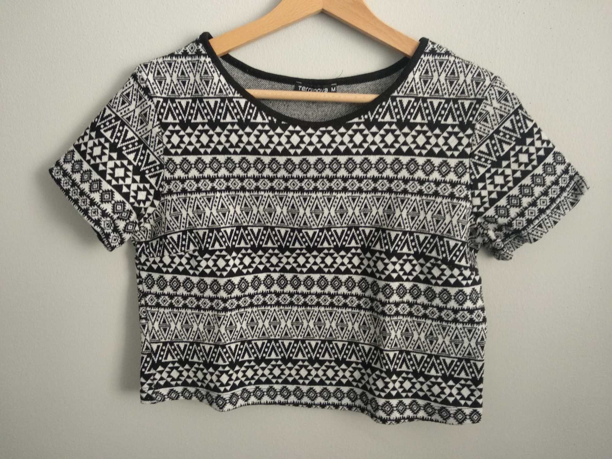 Top - wzór - oversize