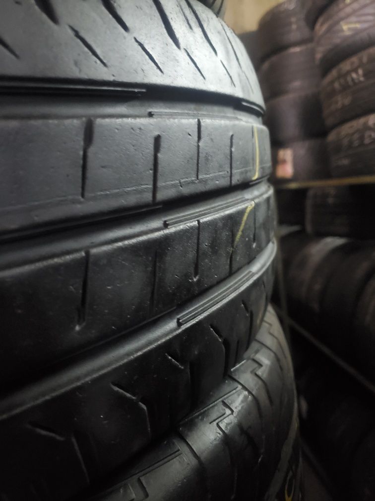 225/55 R17С Continental 10шт Опт Лето БУ  Шины Резина из Германии