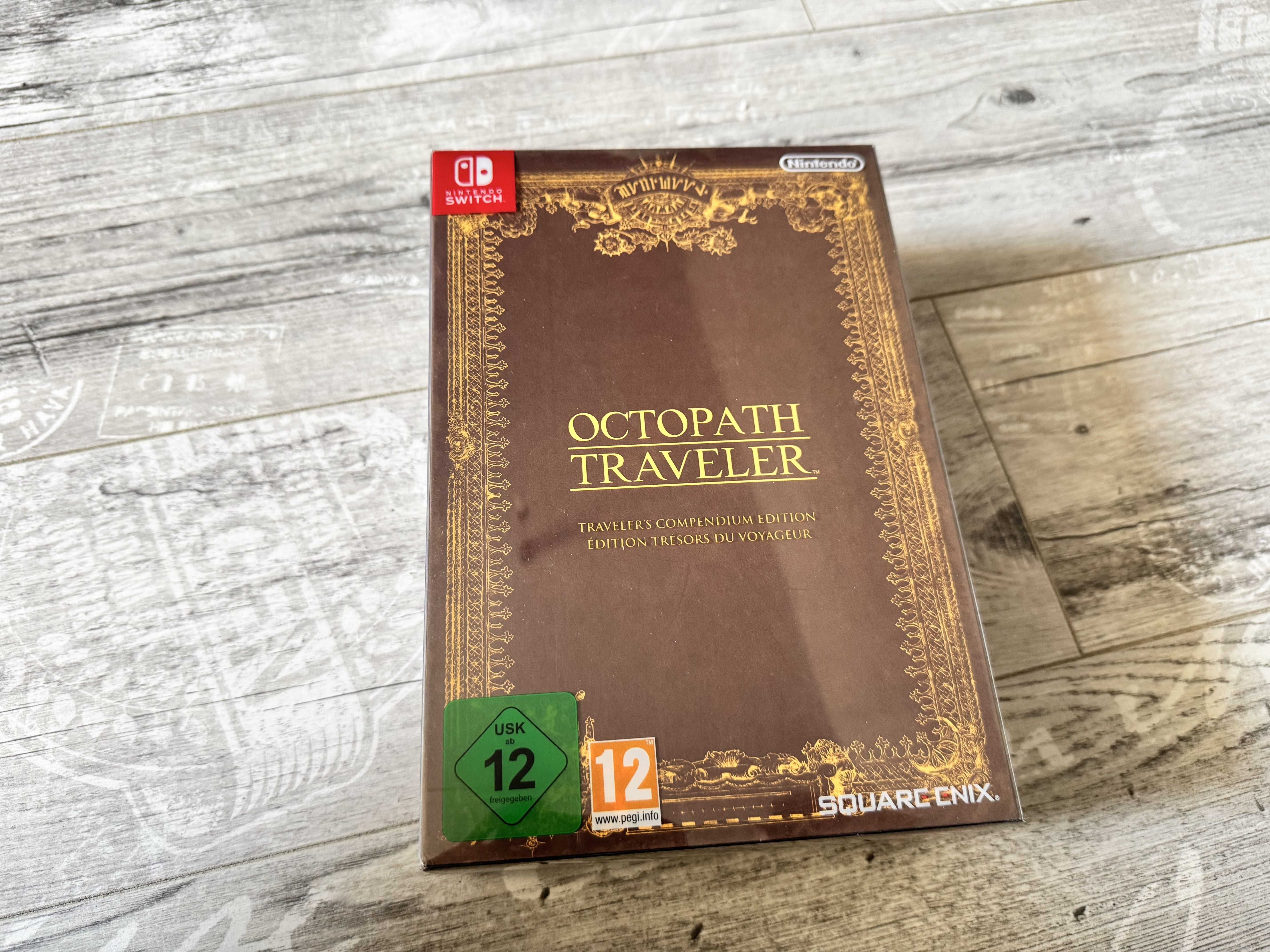 Octopath Traveller Switch Compendium Kolekcjonerka Nintendo Switch