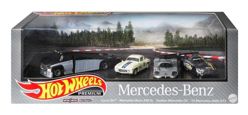 HotWheels Premium - Track Day Premium Set - Vários - 1/64 - novos