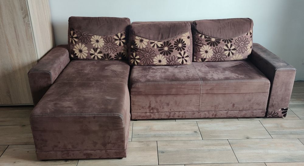 Kanapa narożnik rozkładany