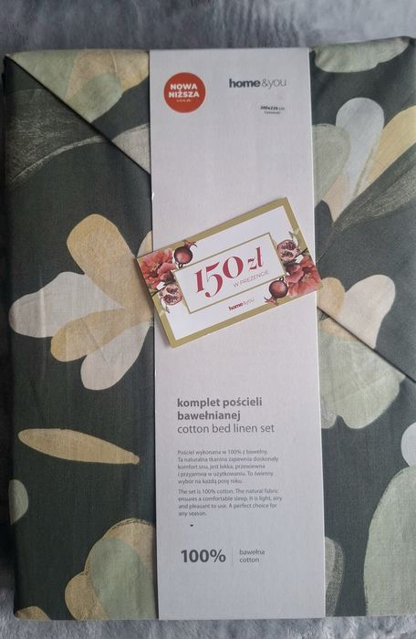 Pościel bawełna home&you 200x220+gratis