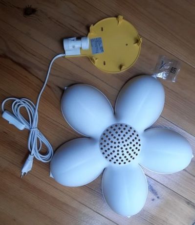 Candeeiro flor, branco, IKEA
