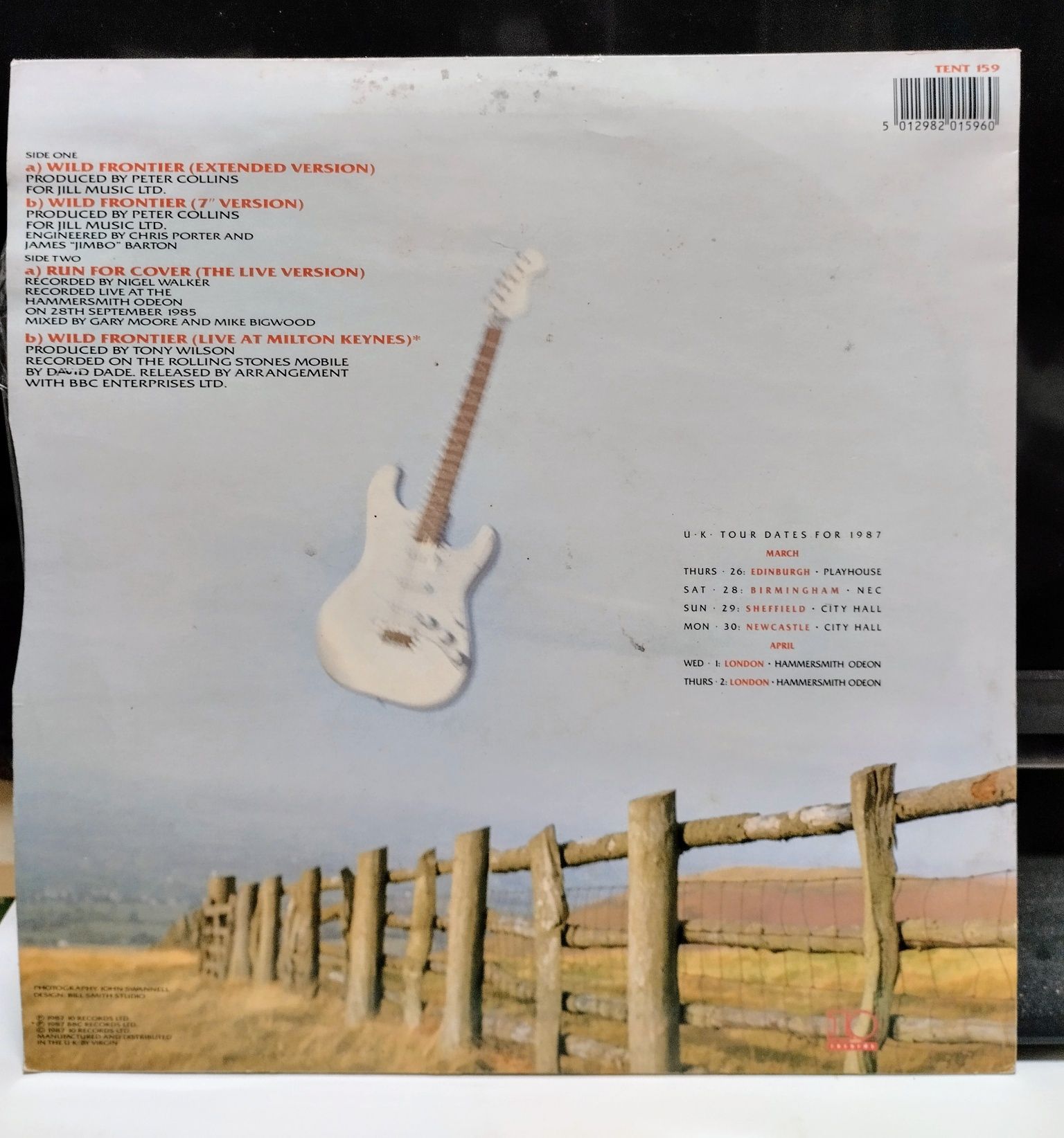 Vinil EP Maxi Single Gary Moore: Wild Frontier