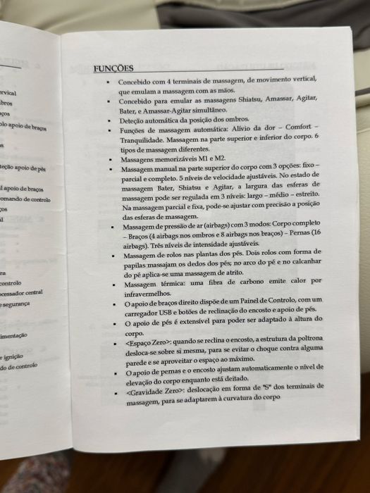 Cadeirao massagem Globsl Relax Samsara