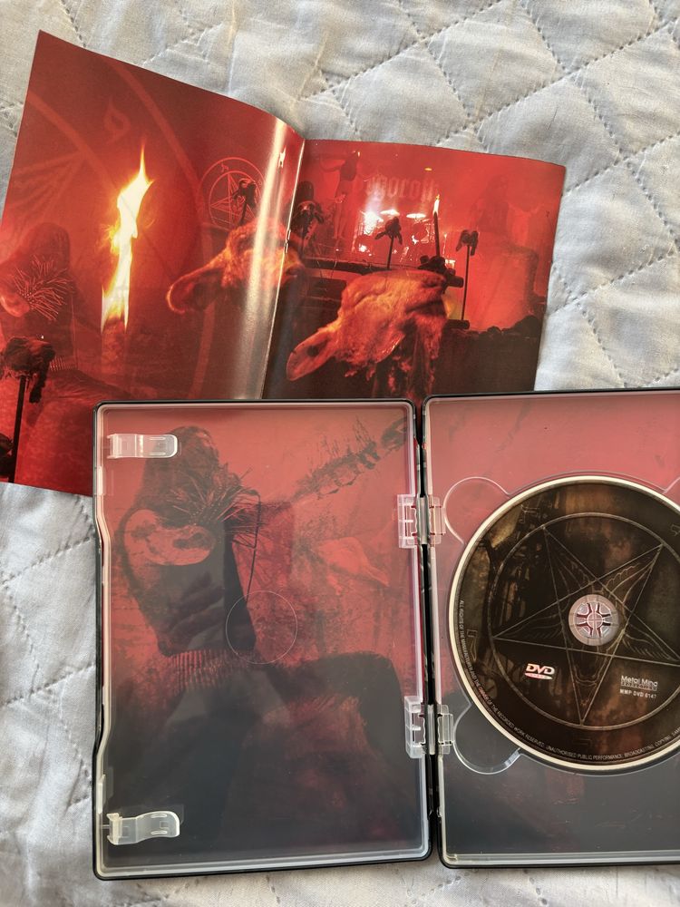 Gorgoroth-Black Mass Krakow 2004 Ltd. Steelbox DVD- black metal