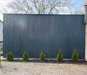 Używany blaszak / garaż / hala / 6.5mx6.5m 3+ wysoka RAL 7016 -42,25m2