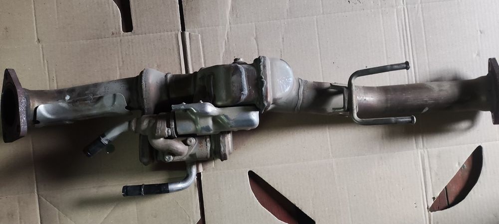 Глушник випускна траса труба з підігрівом Хонда акорд honda accord 10