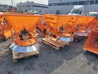 Piaskarko Solarka - Posypywarka Motyl 600 L - Przystawka Komunalna